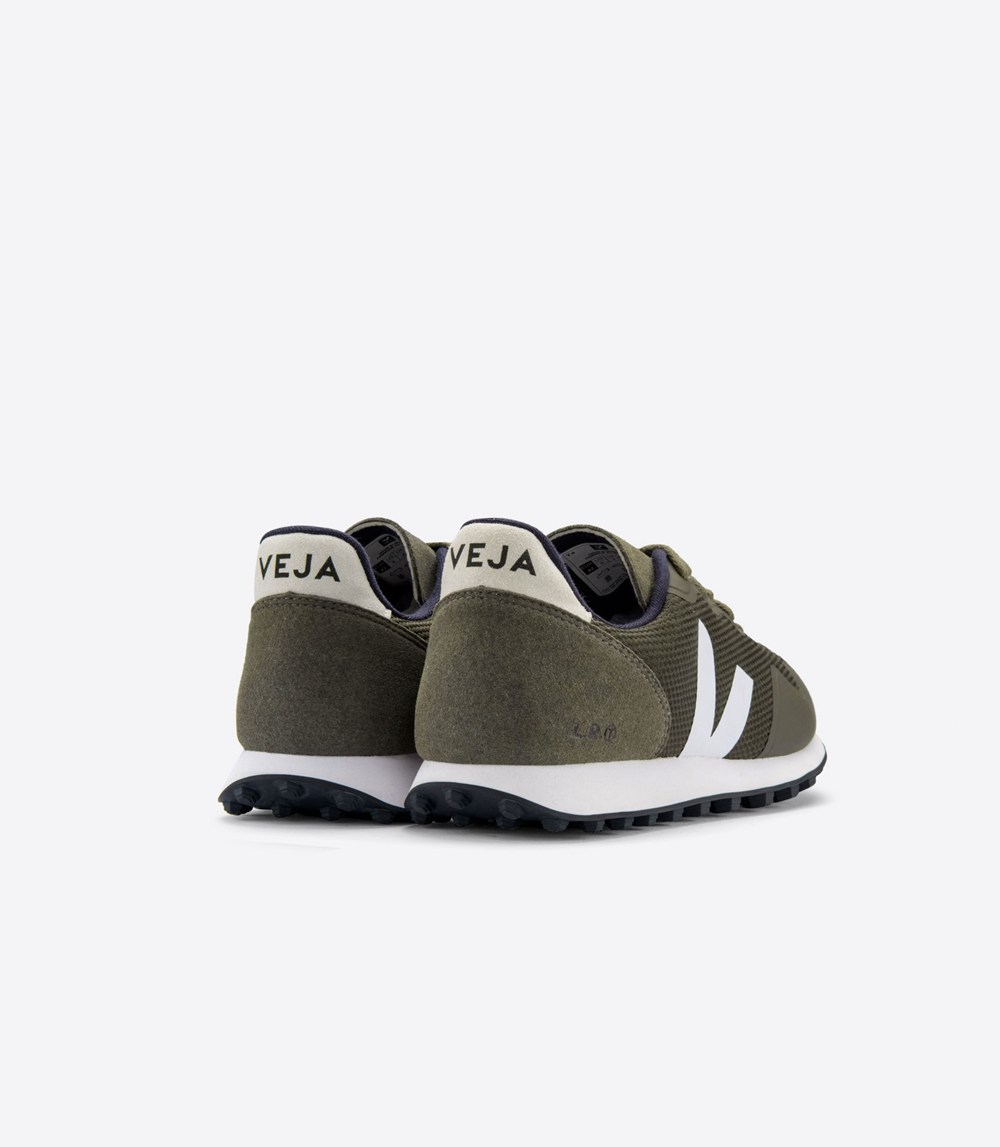 Veja Sneakers Mens - Sdu B-mesh - Olive/White/Beige - 3269NZHWA